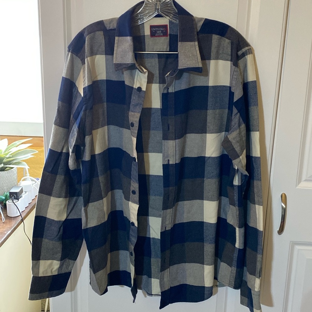 UNTUCKit Large Slim Flannel